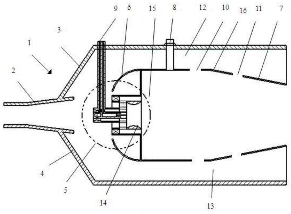 Pre-combustion stage direct injection main combustion stage pre-mixing pre-evaporation three-swirl combustion chamber