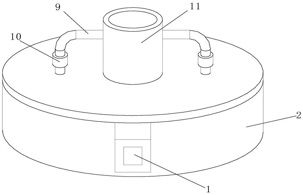 Vortex liquid pump capable of preventing pressure pulsation