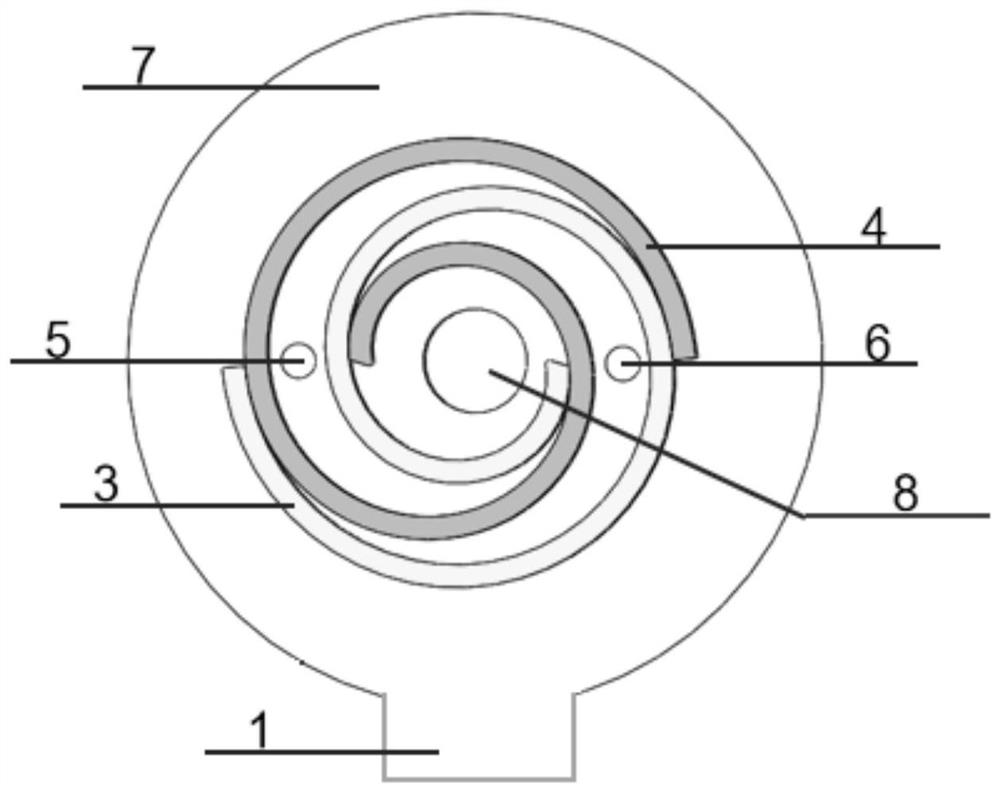 Vortex liquid pump capable of preventing pressure pulsation