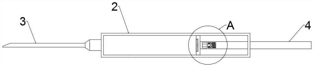 A contrast agent injector for interventional department