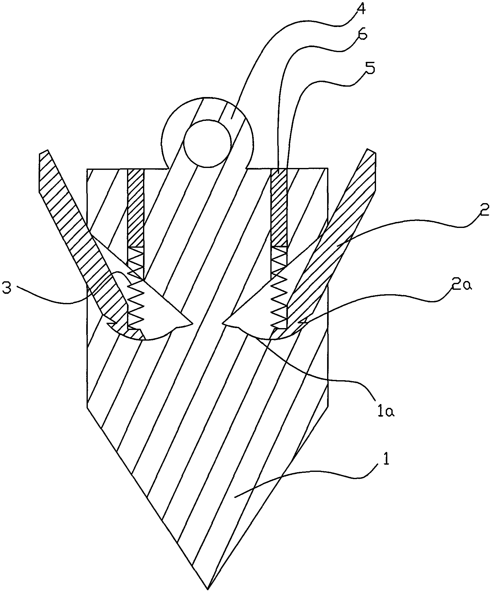 Self-sinking suction anchor