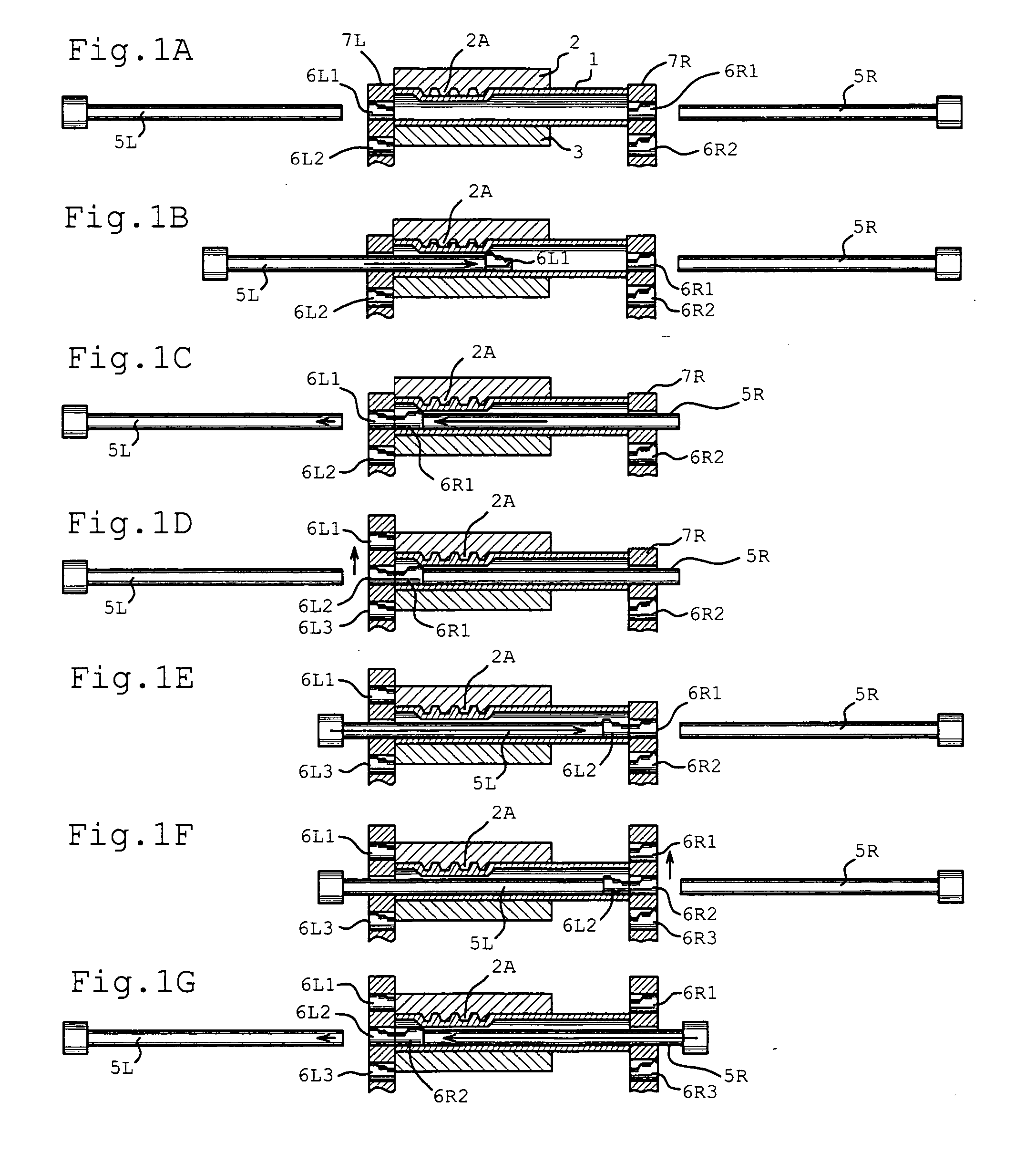 Method and apparatus for producing hollow rack bar and mandrel used for rack bar production