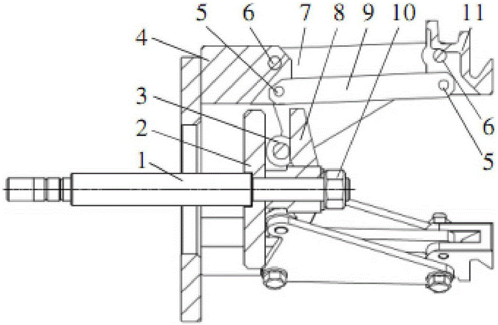 Pneumatic positioning mechanism