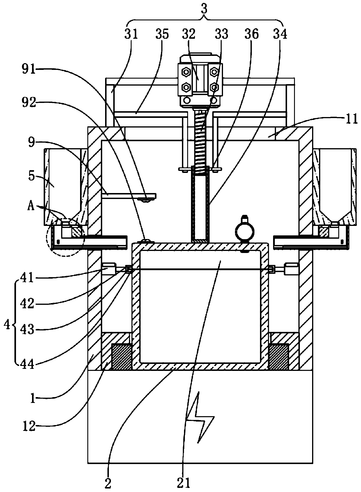 Proportional-intelligent-adjusted meat boiling system for dried-meat-floss processing