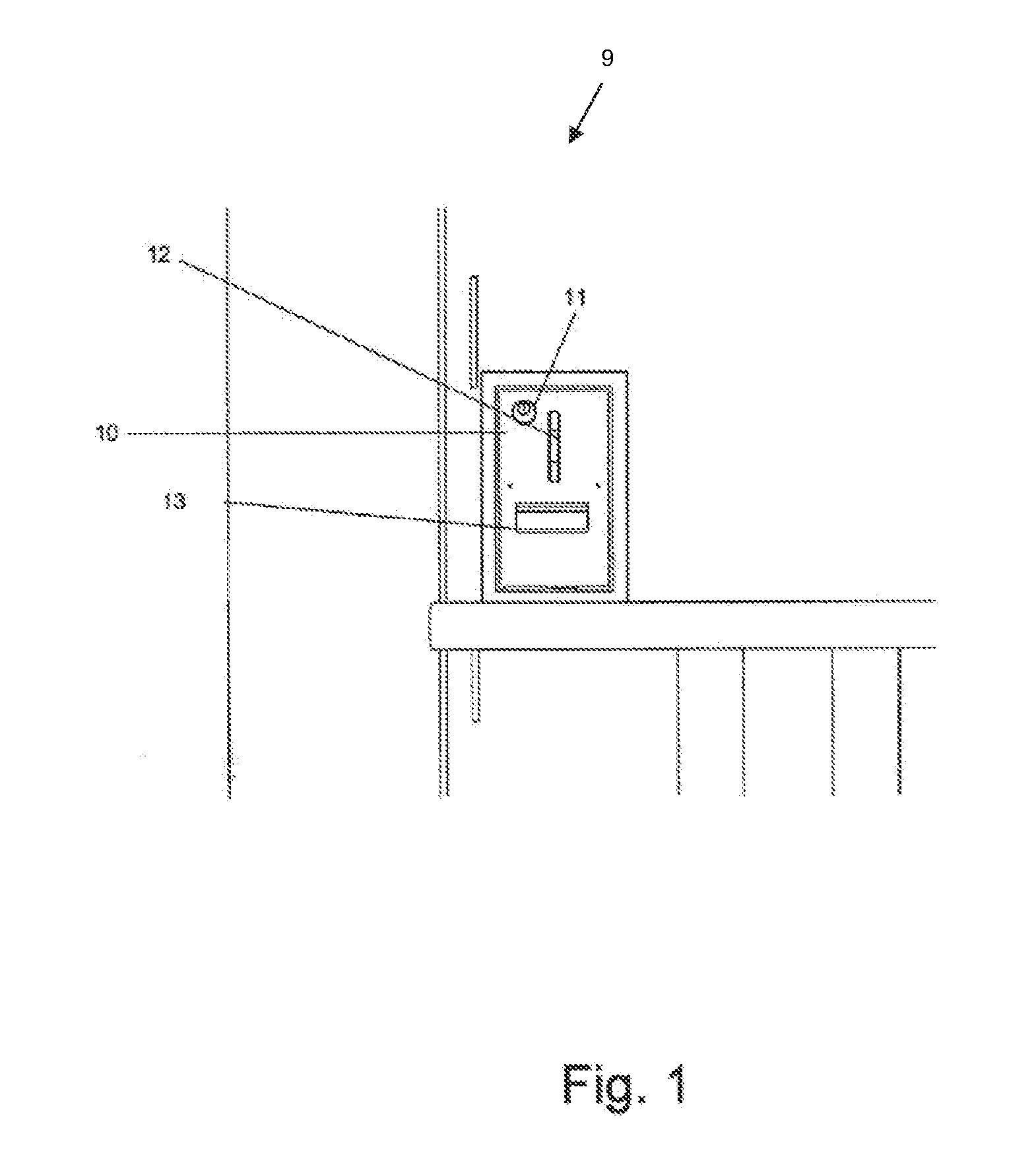 Cash machine for the management, insertion or withdrawal of valuables