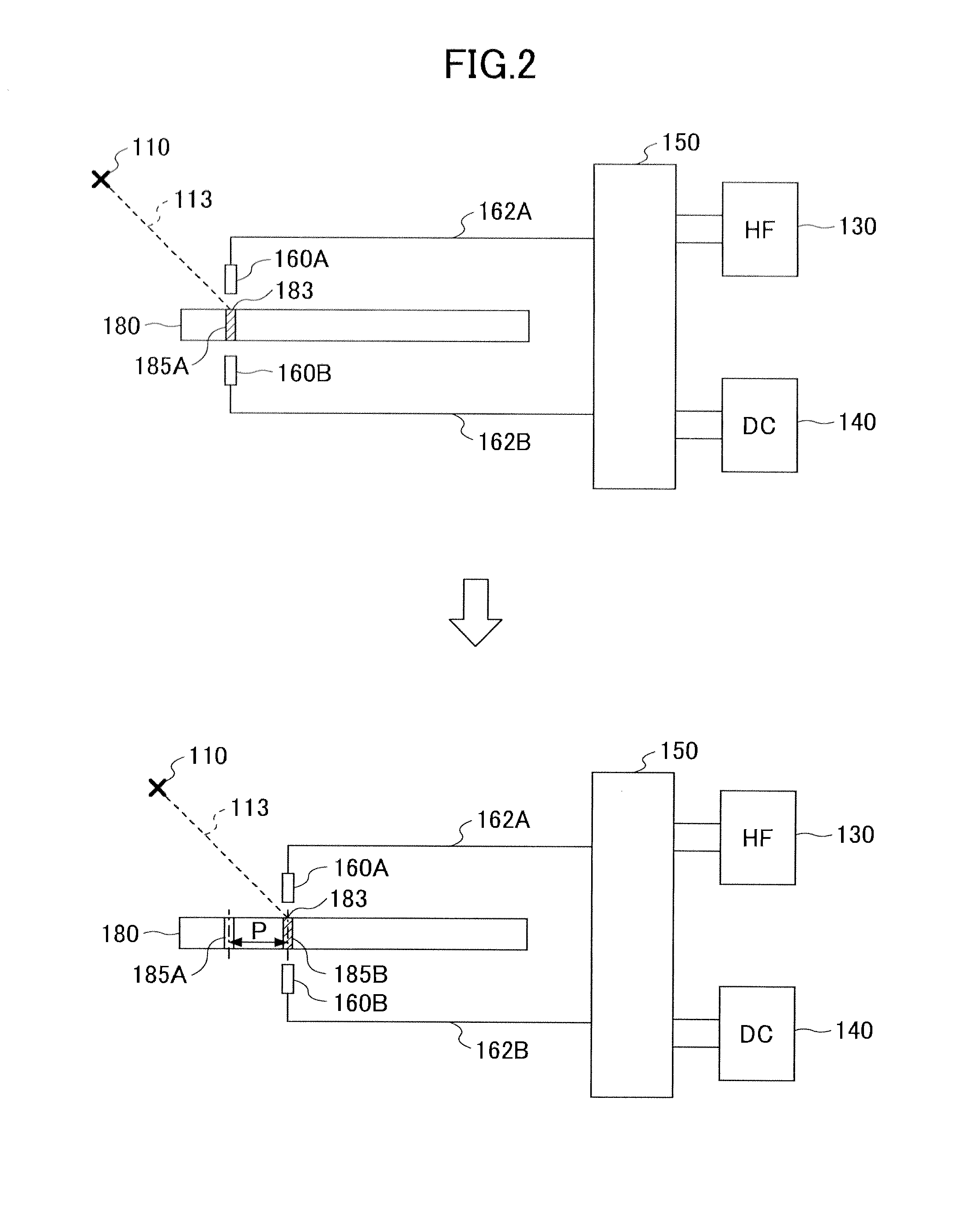 Method of forming through hole in insulating substrate and method of manufacturing insulating substrate for interposer