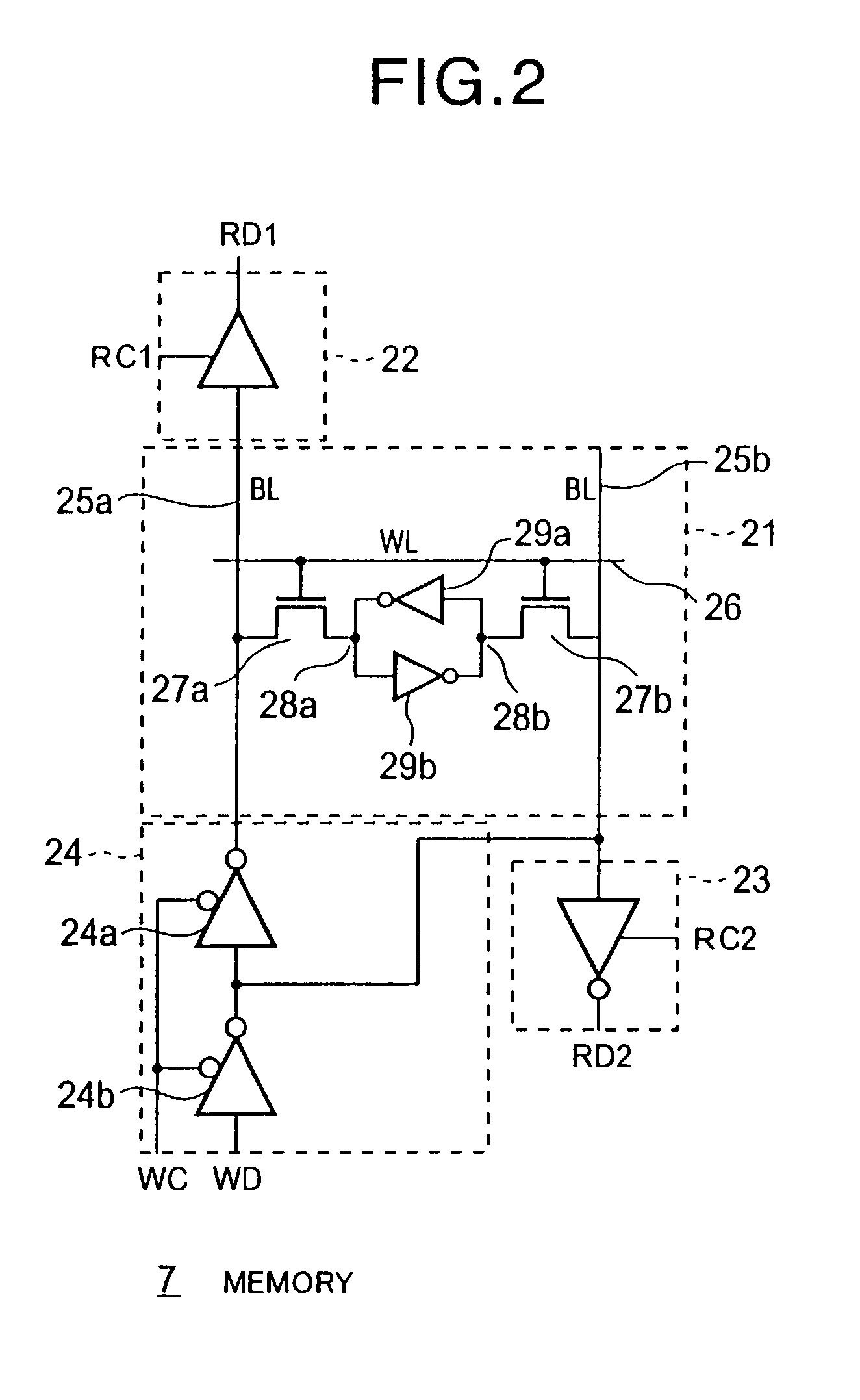 Display memory, driver circuit, display, and cellular information apparatus