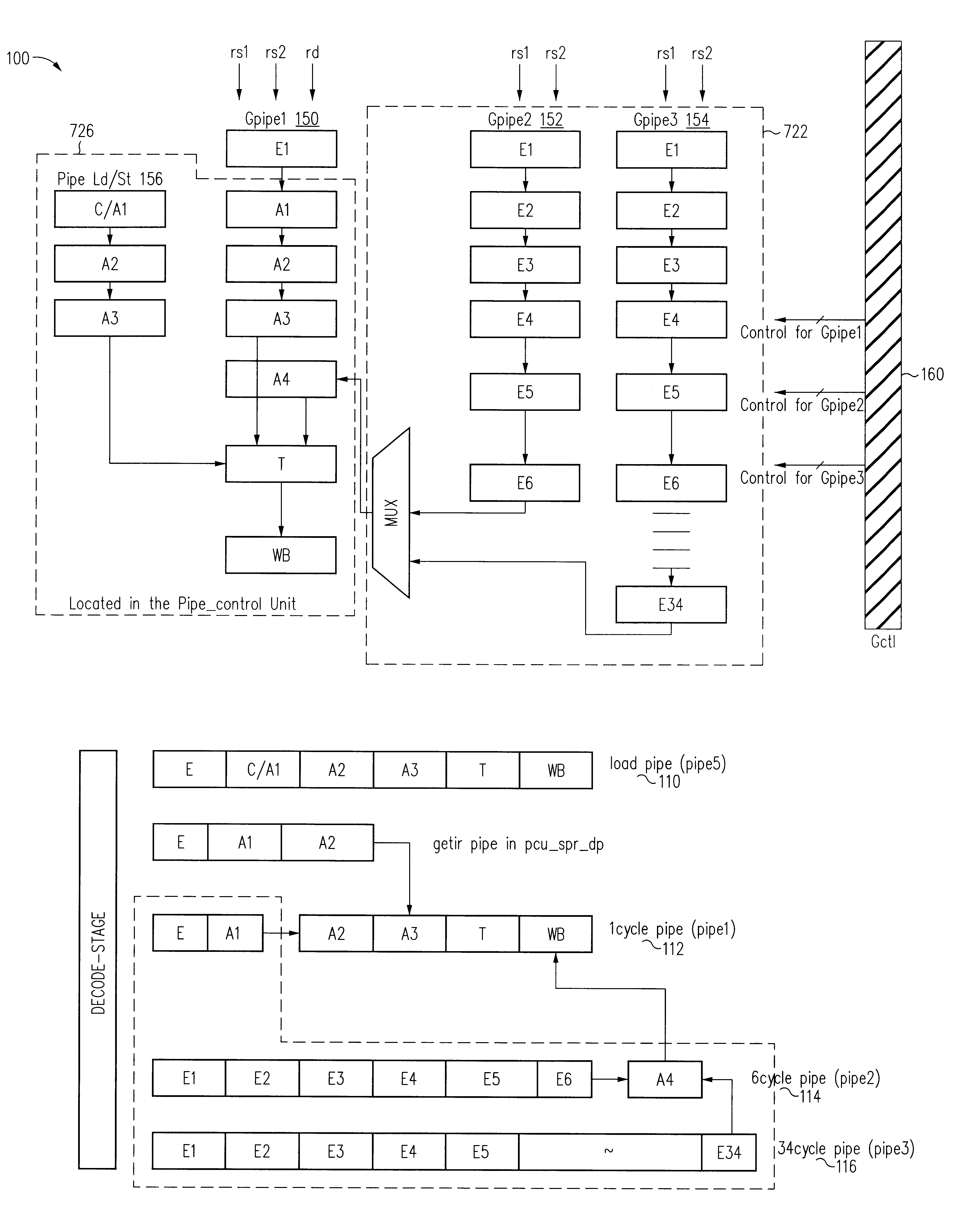 Floating point square root and reciprocal square root computation unit in a processor