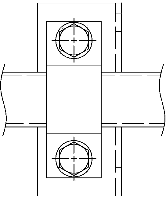 Fixed support device and operating method thereof