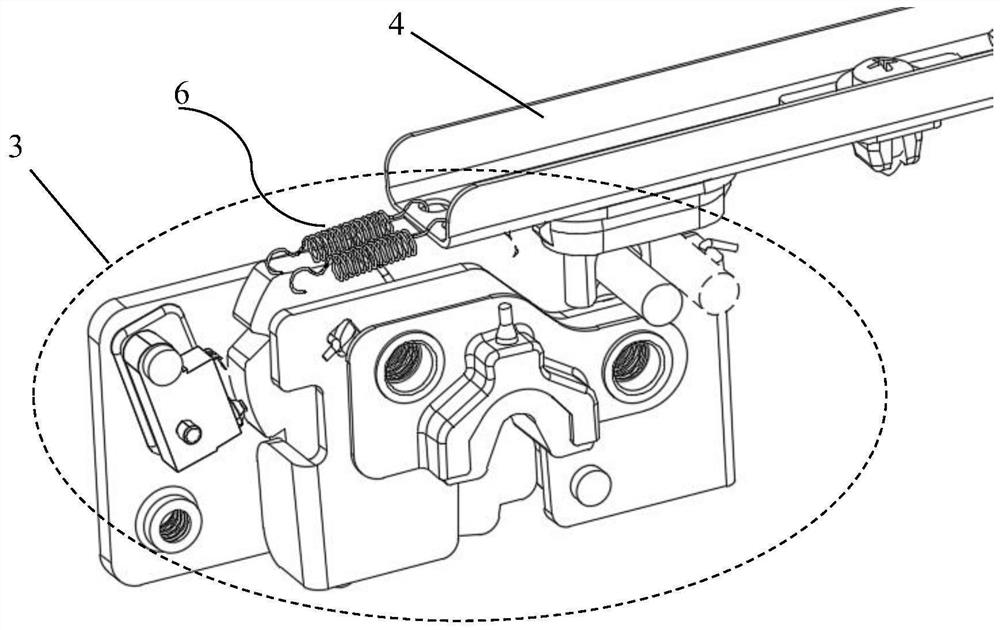 Locking mechanism assembly, locking method, unlocking method and electric vehicle