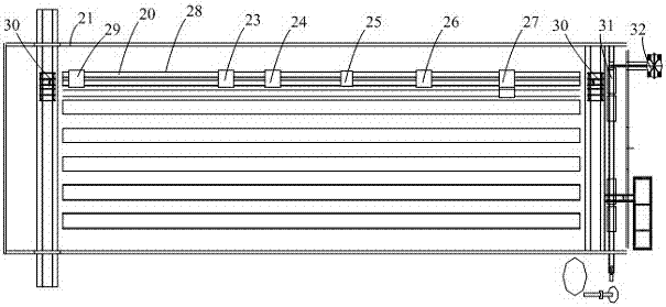 Steam-cured static prefabrication production method of steel structure integrated assembled concrete wall material