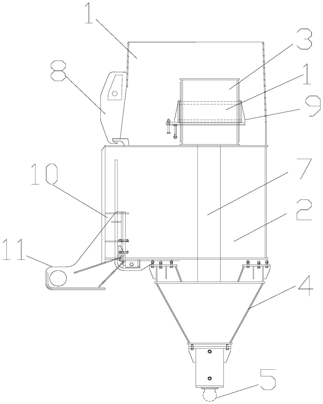 A utility pole for environmental monitoring