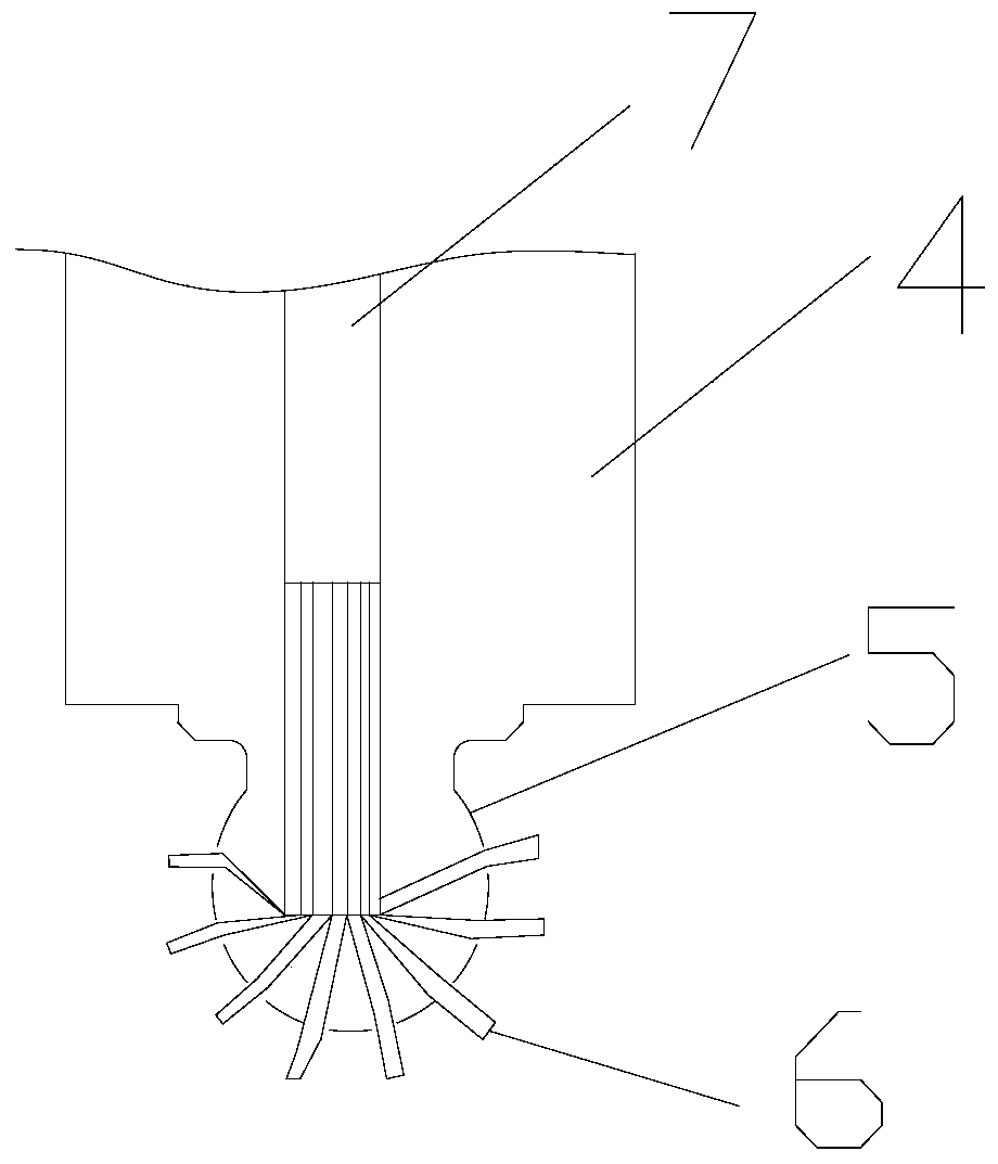 A utility pole for environmental monitoring