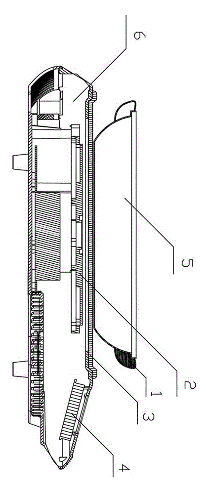 A wireless temperature measuring device for electromagnetic oven