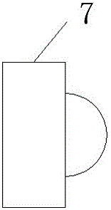 Sunshade supporting device