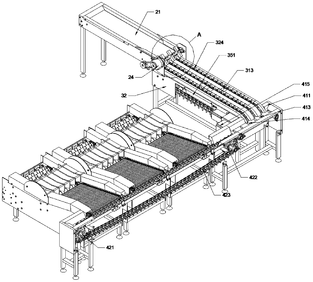 Poultry egg screening and grading system