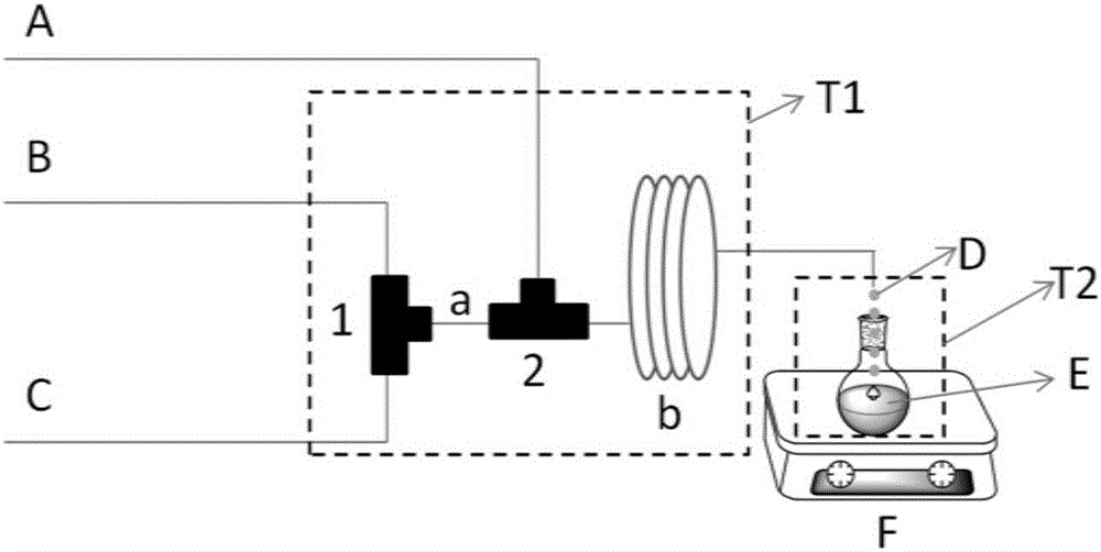 Method for preparing diazonium salt by utilizing micro-reactor