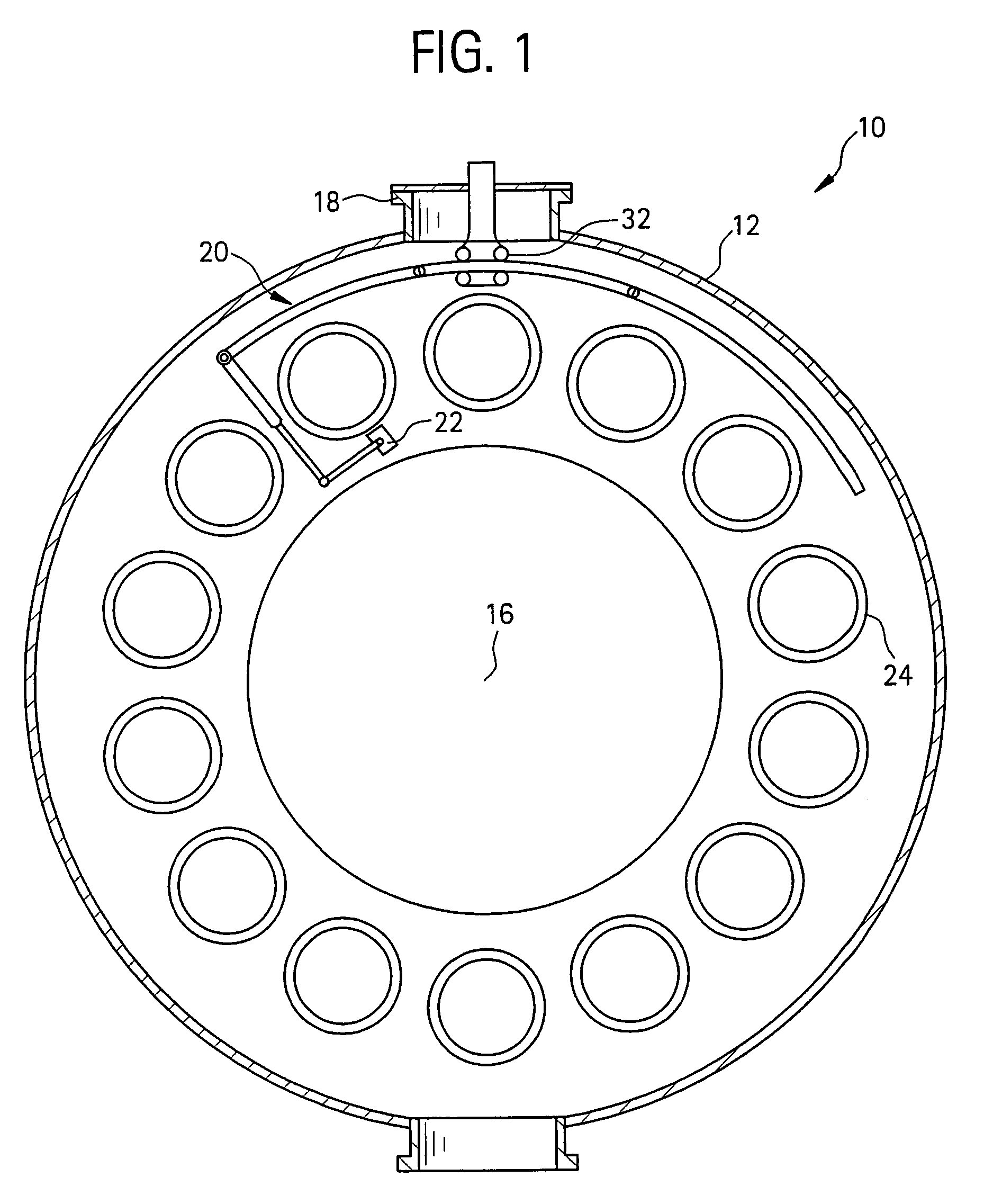 Imaging system for robotically inspecting gas turbine combustion components