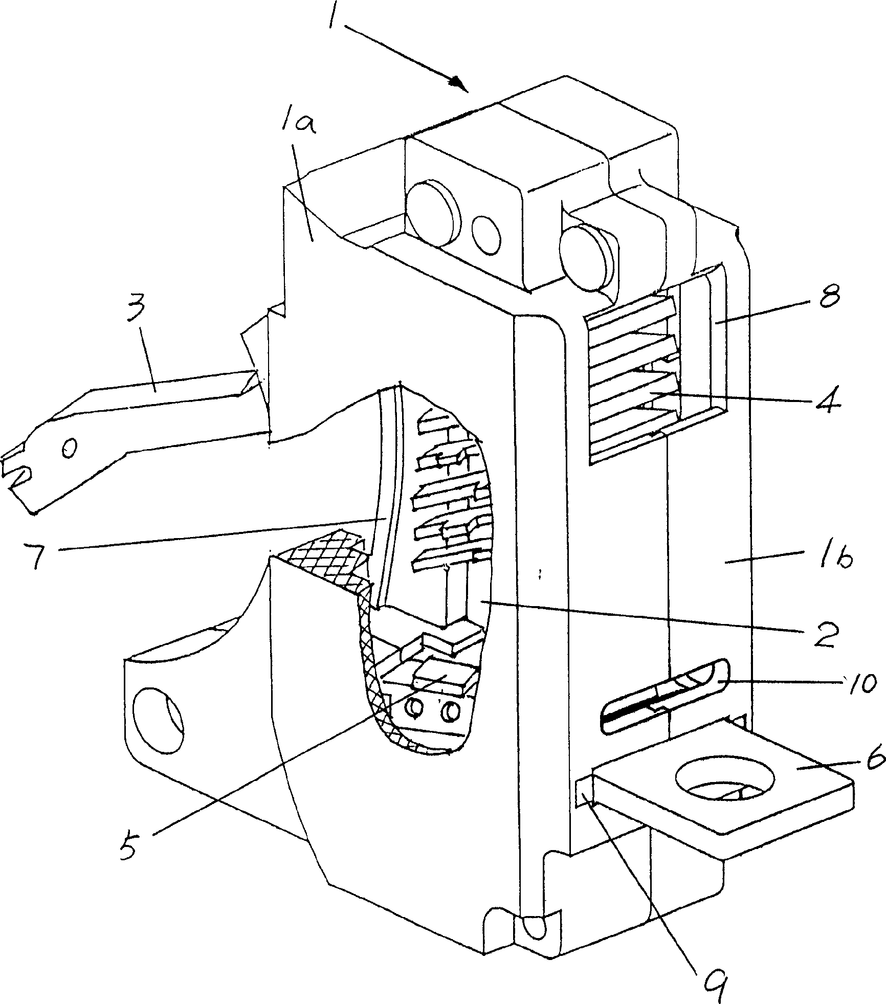 Arc-control device for circuit breaker