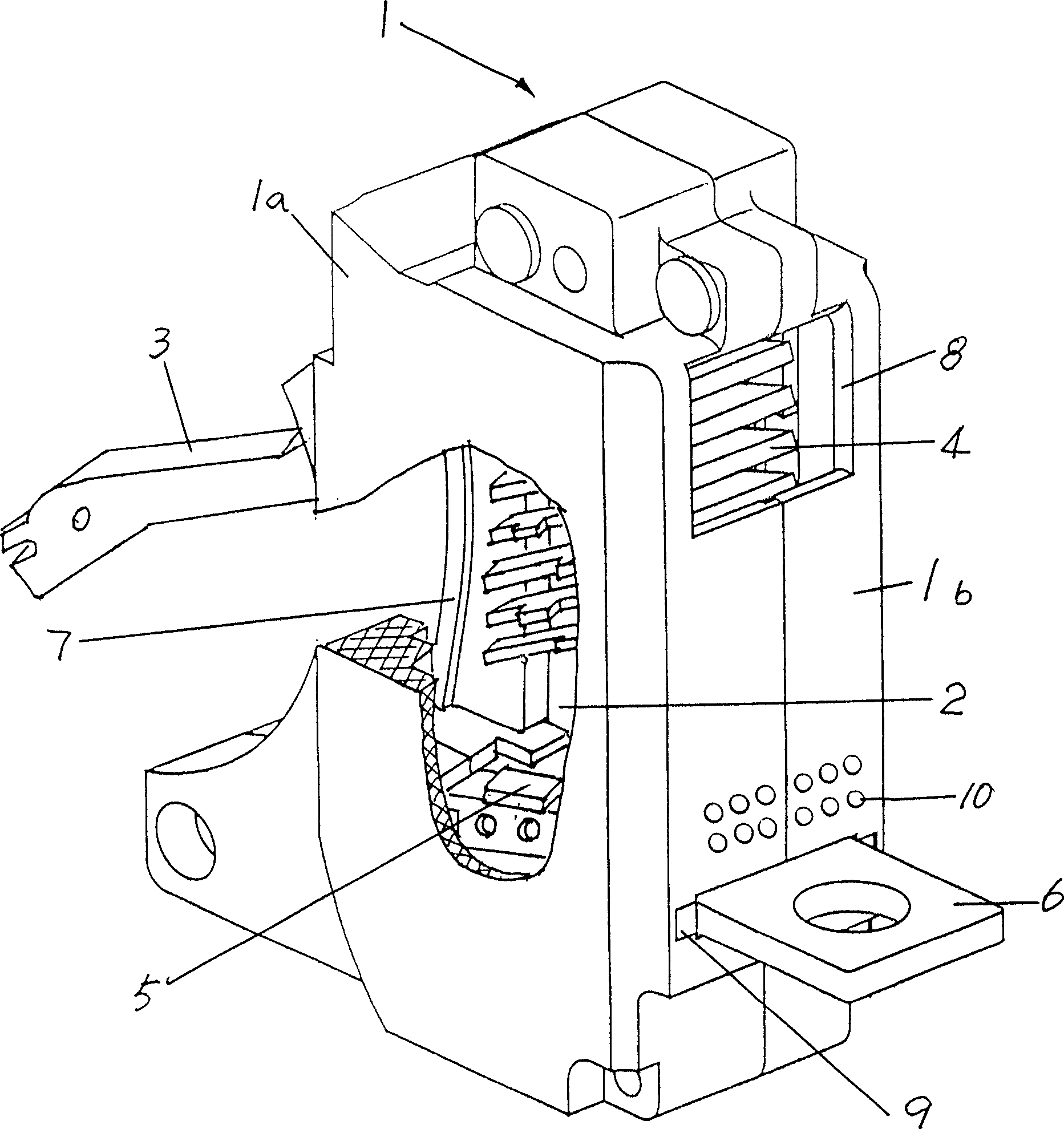 Arc-control device for circuit breaker