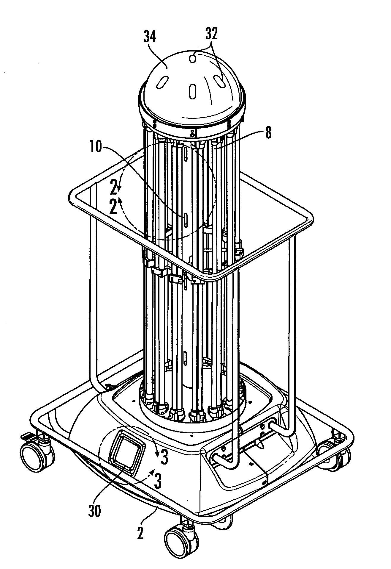 Organism control device and method