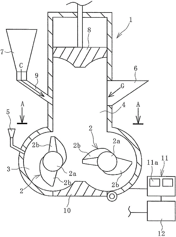 Mixing method and mixing system for rubber composition