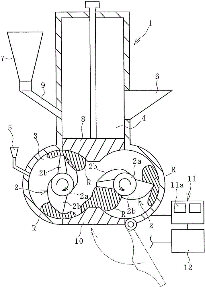 Mixing method and mixing system for rubber composition