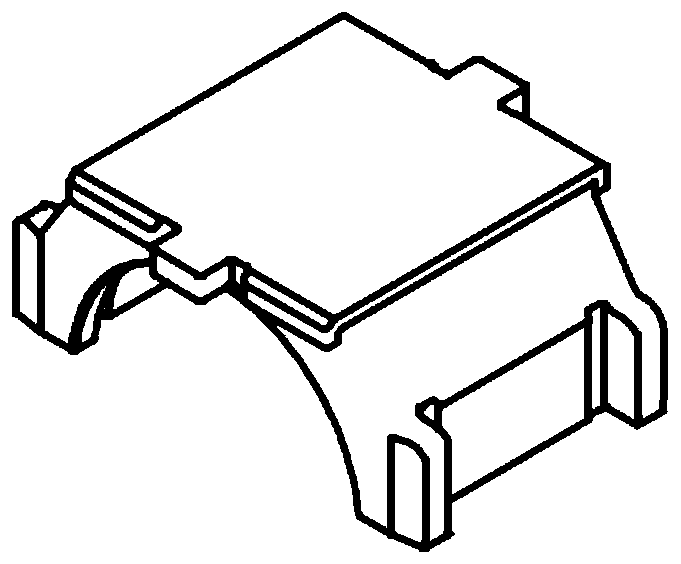 A shaft end power generation structure of a railway vehicle