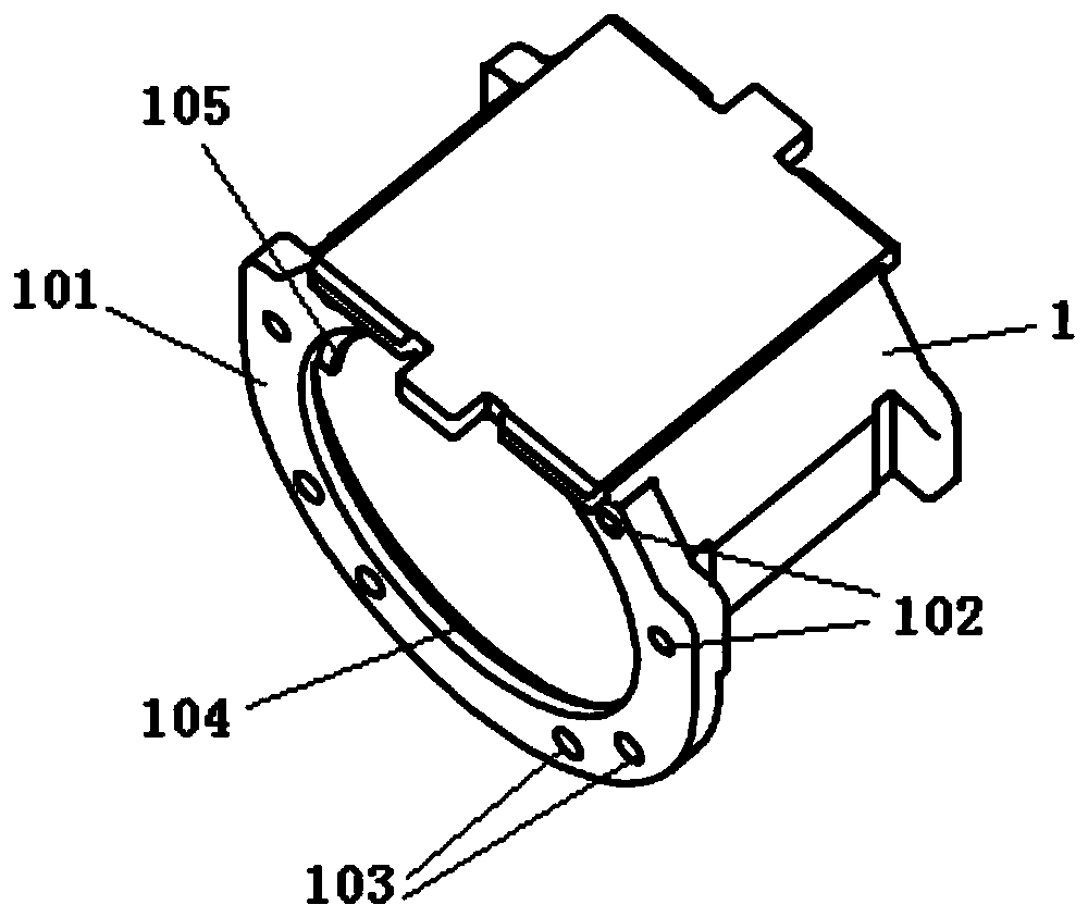 A shaft end power generation structure of a railway vehicle