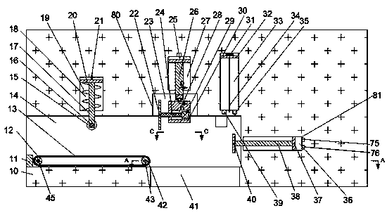 Slate board cutting equipment