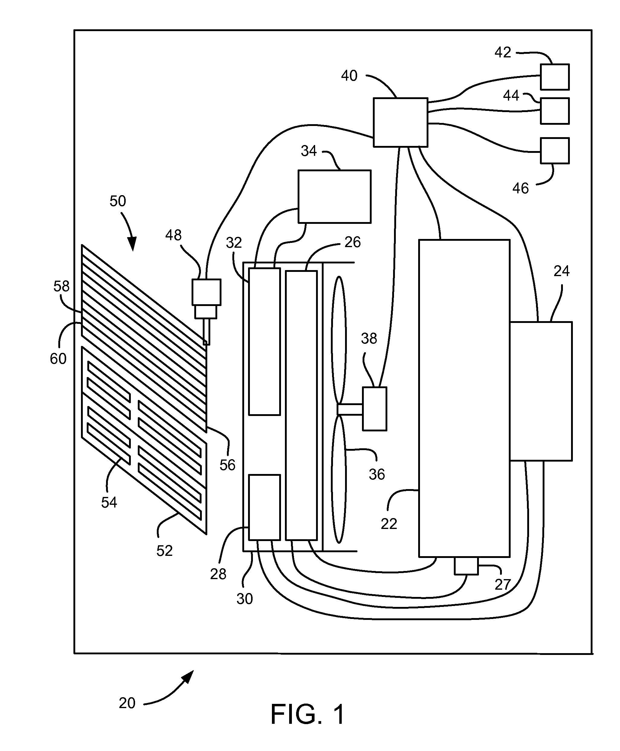 Grille airflow shutter system with discrete shutter control