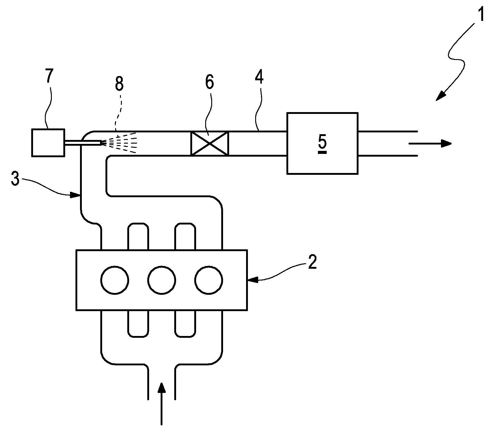Mixer and exhaust system