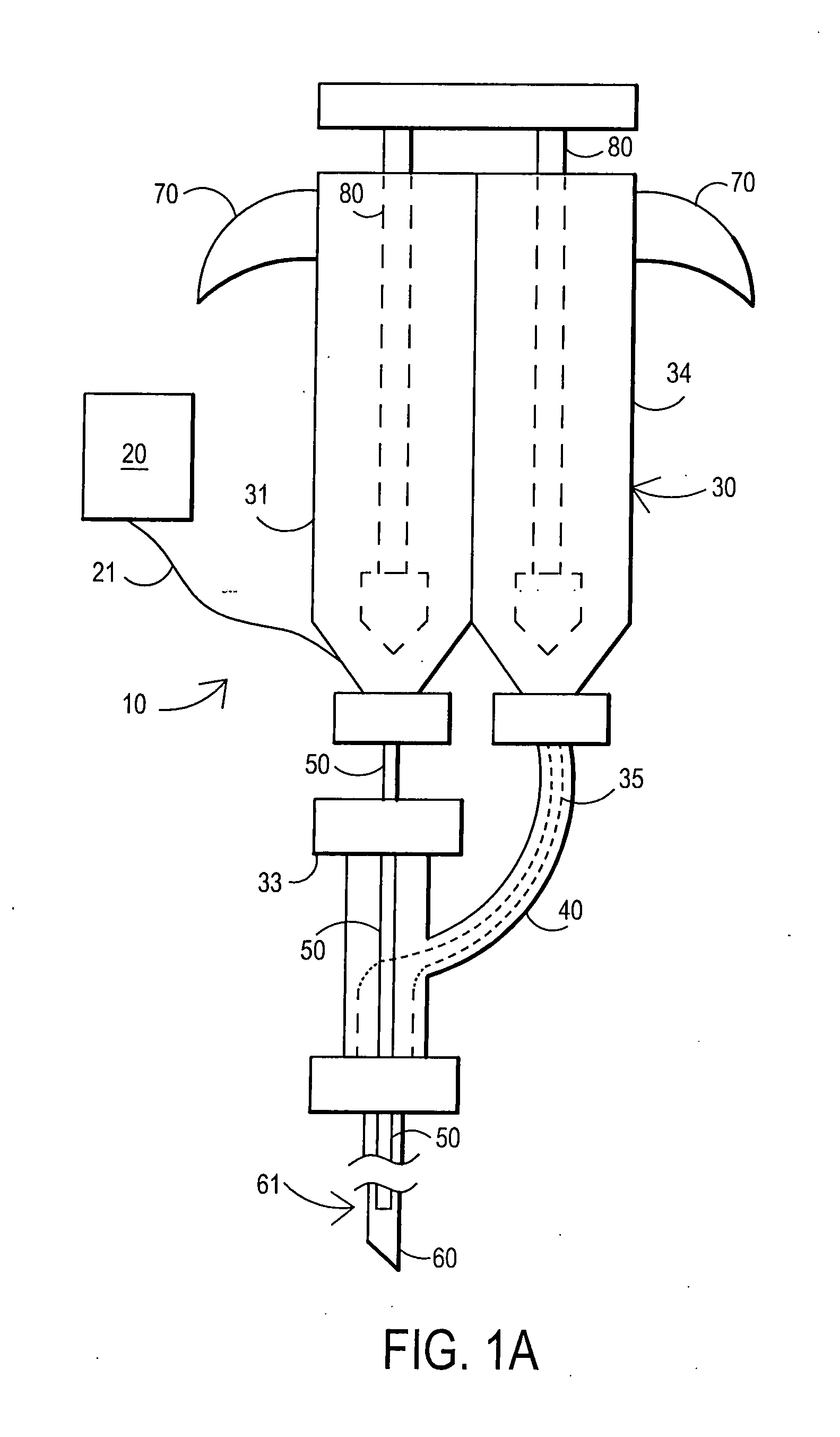 Fibrin sealant delivery device including pressure monitoring, and method and kits thereof