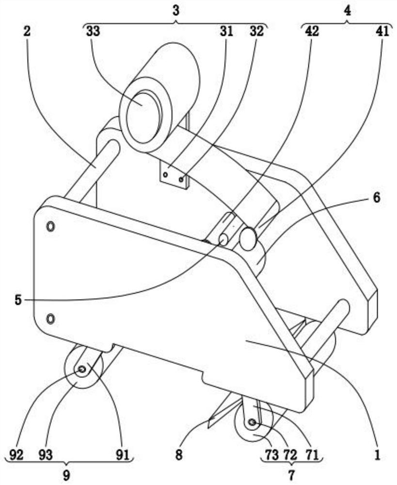 A tape sticker printing and sealing mechanism