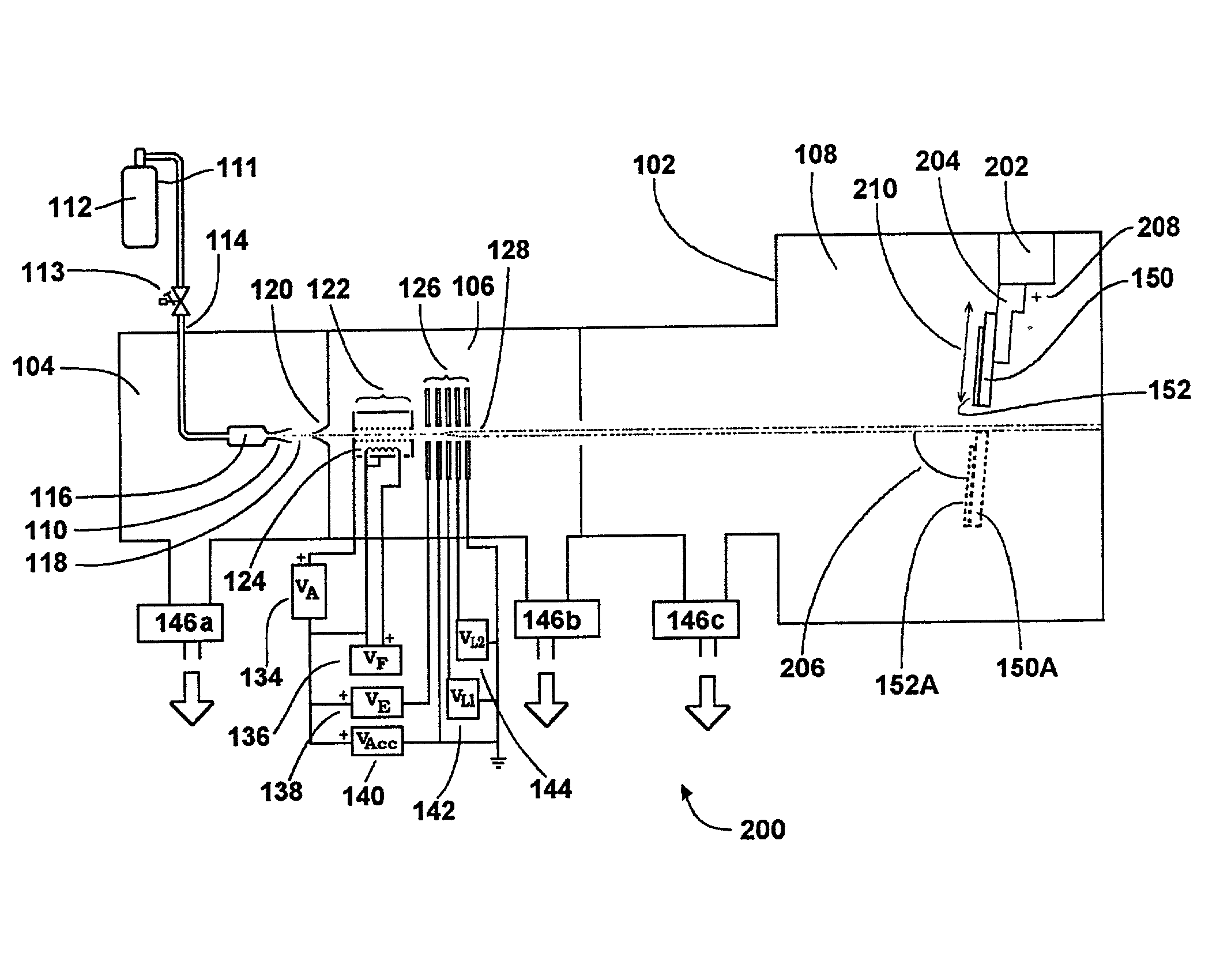 Charging control and dosimetry system for gas cluster ion beam