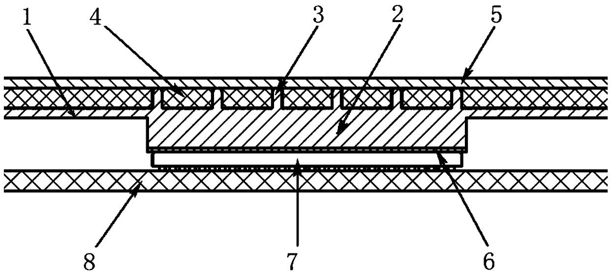 Graphene composite cold plate and fabrication method thereof
