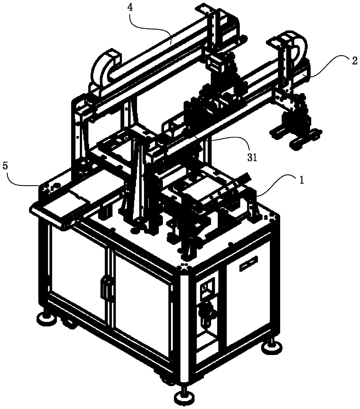 Laminated battery detection equipment