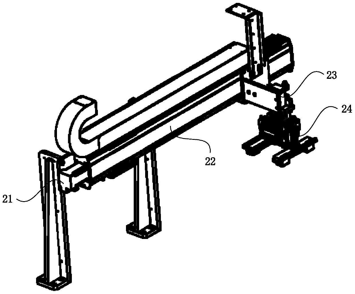 Laminated battery detection equipment