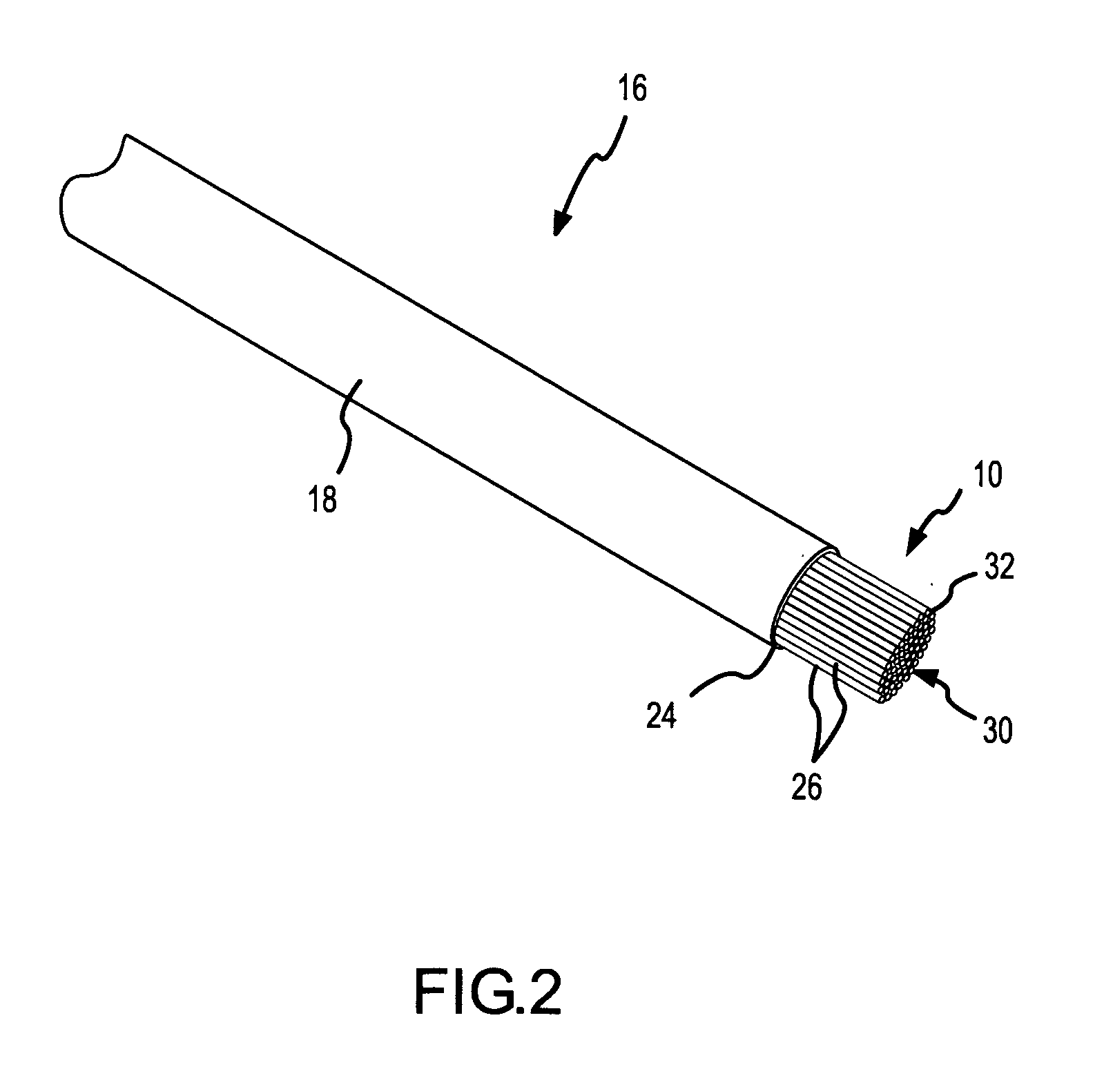 Brush electrode and method for ablation