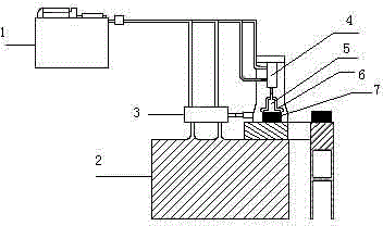 Lithium ion battery negative electrode material sintering and charging equipment