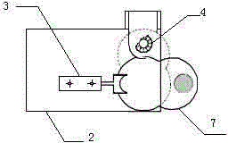 Lithium ion battery negative electrode material sintering and charging equipment