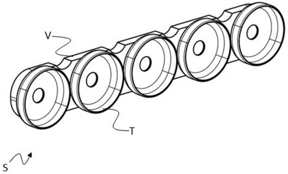 Cell contact device and battery system