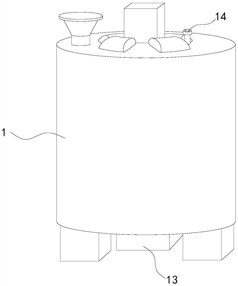 Bio-fertilizer processing device capable of conveniently and uniformly adding materials