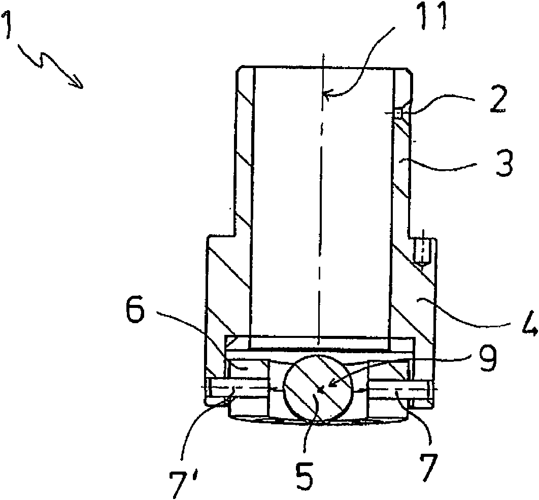 Laser device with pendulous press roller