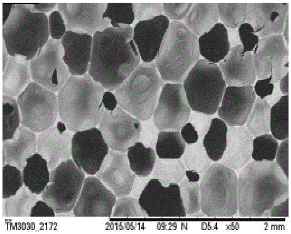 Cellulose-reinforced polyurethane/epoxy resin interpenetrating polymer network hard composite foam material and preparation method thereof