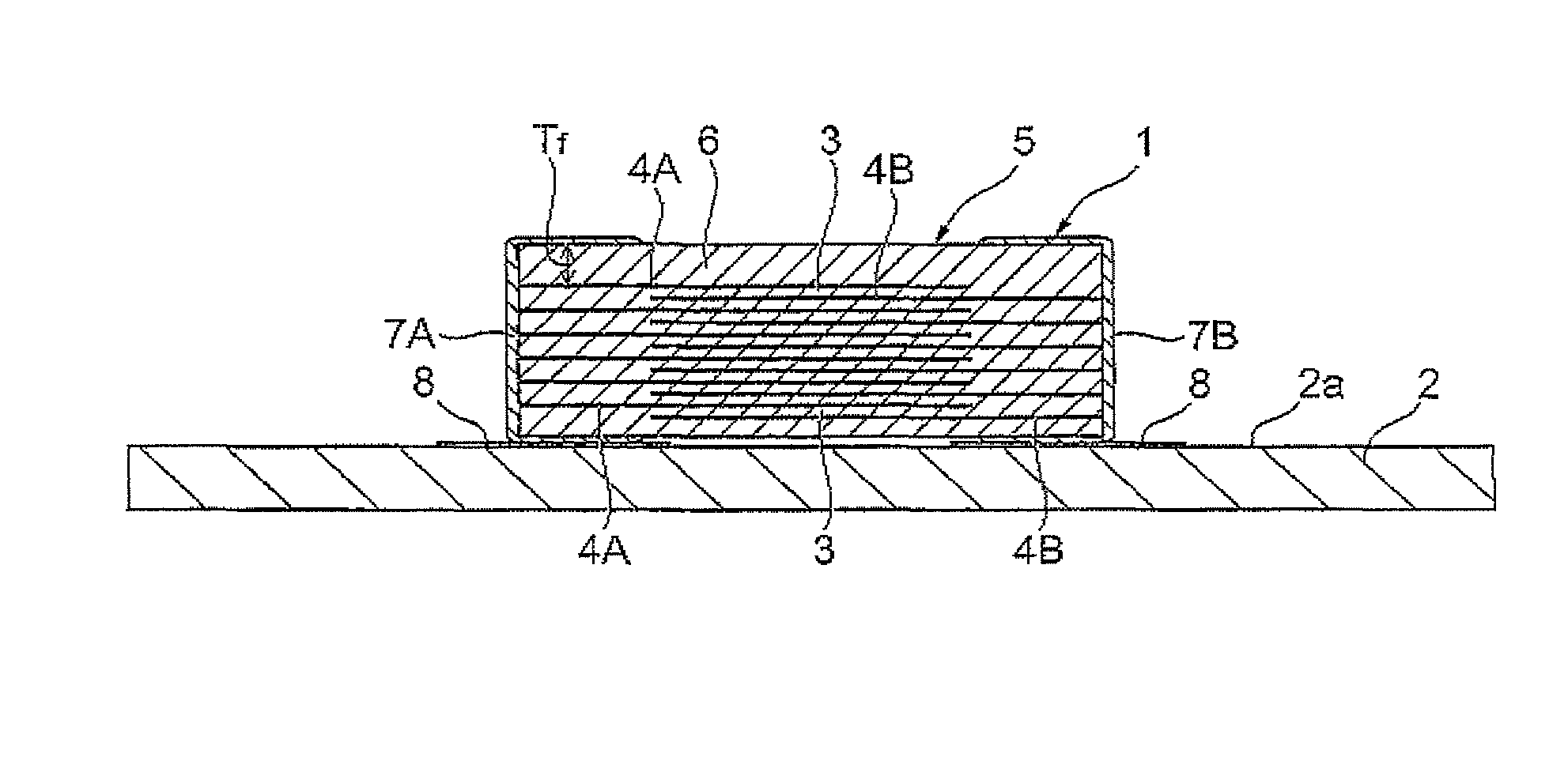 Multilayer ceramic capacitor mounting structure and multilayer ceramic capacitor