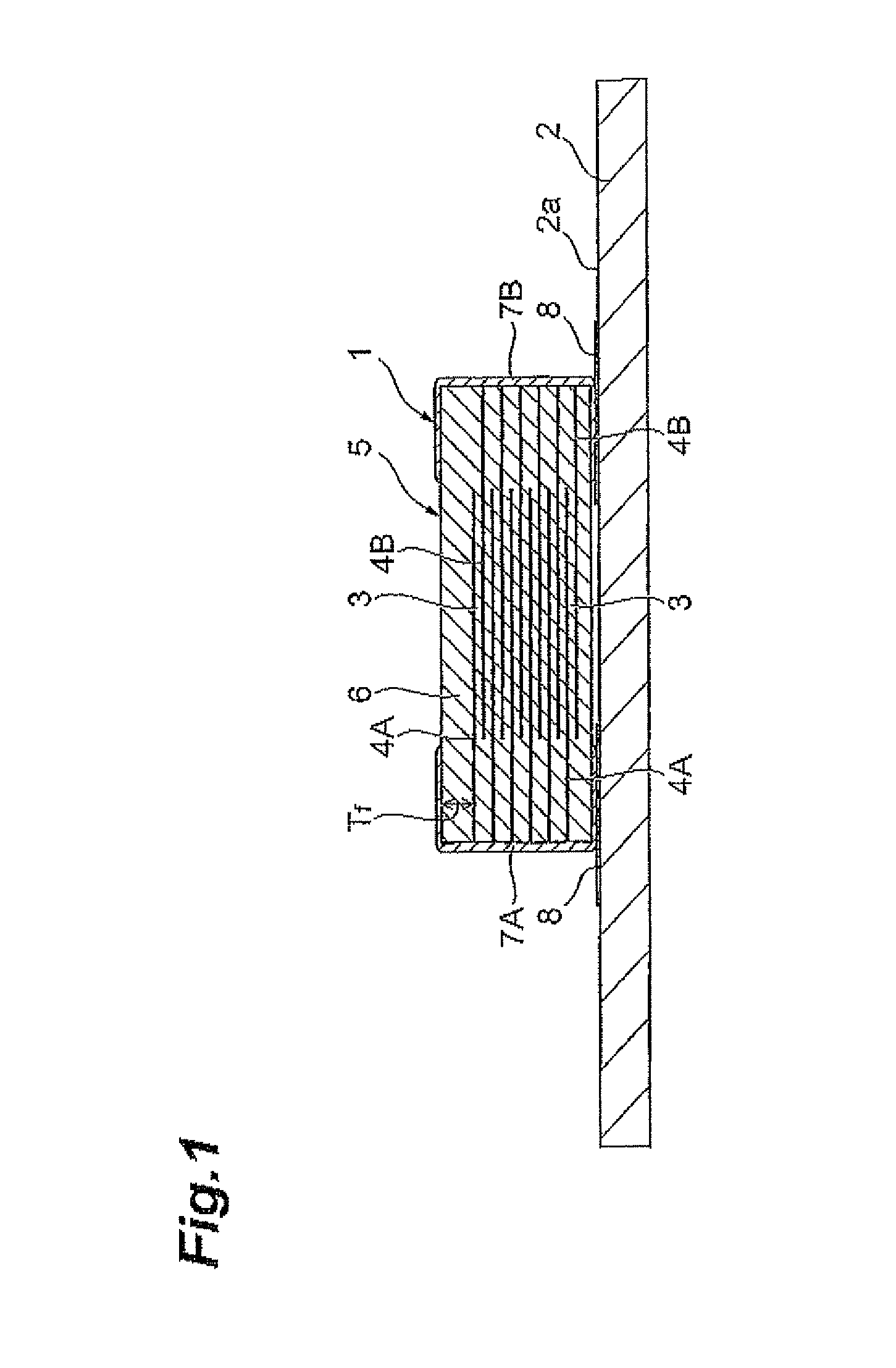 Multilayer ceramic capacitor mounting structure and multilayer ceramic capacitor