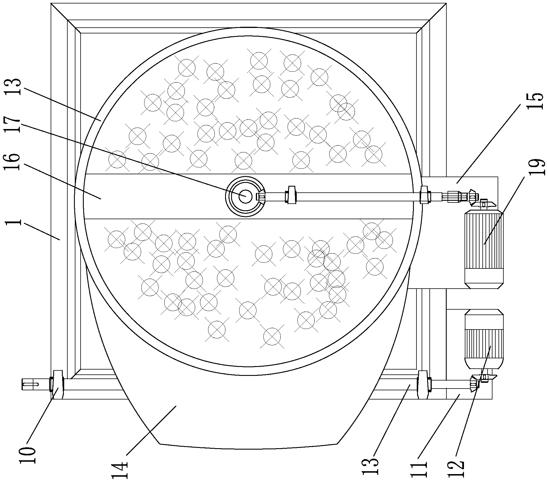 Full-automatic oil and water separation fryer