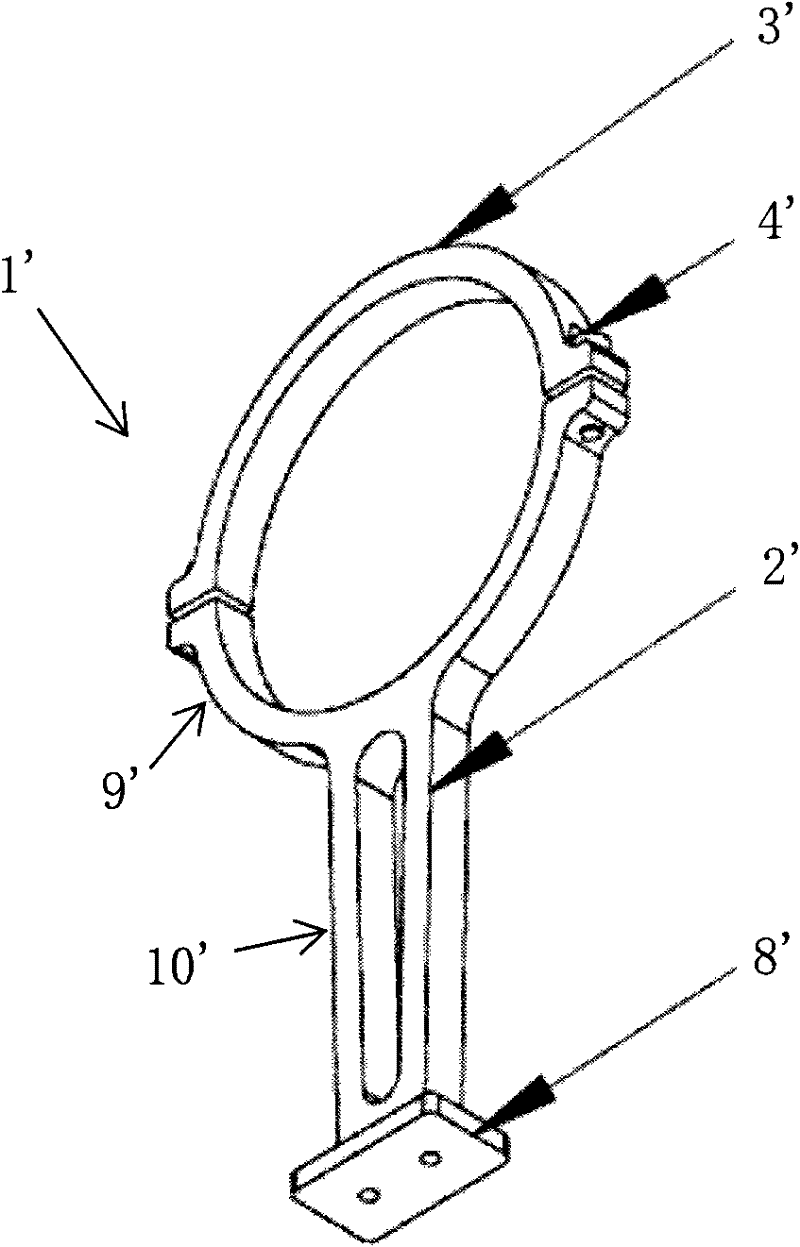 Free rotating and connecting device of hose bag