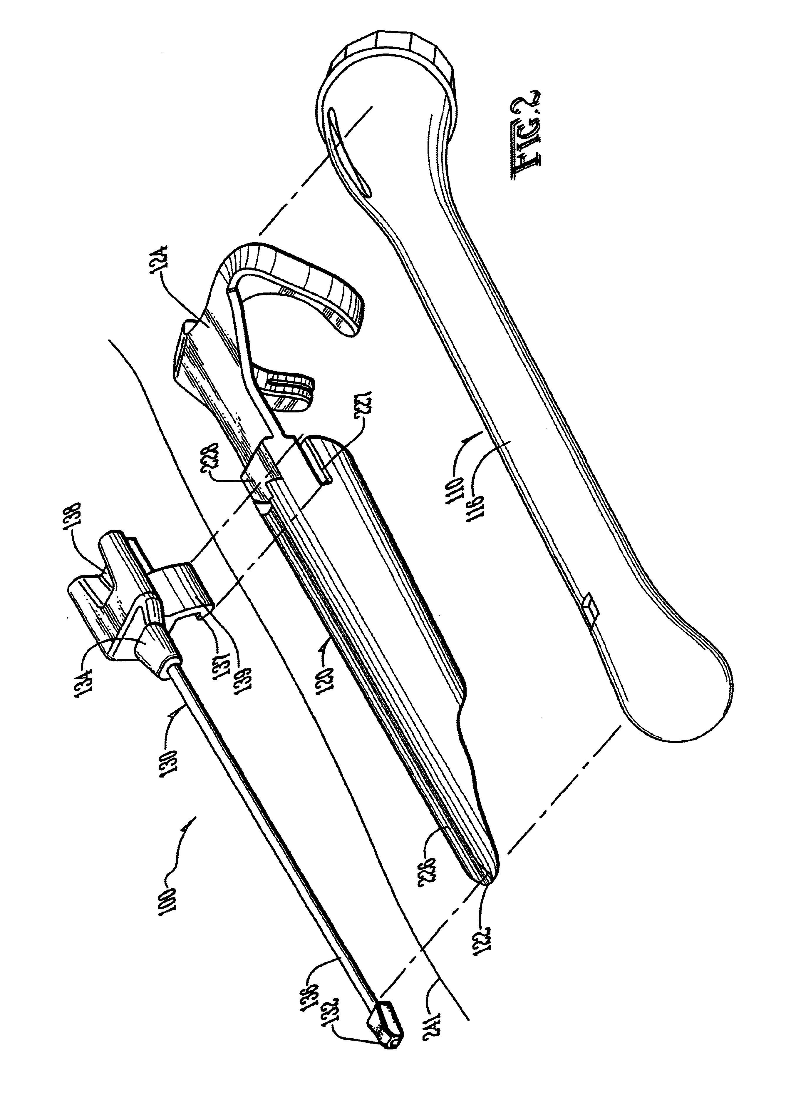 Method and disposable apparatus for guiding needles with an endocavity medical imaging device